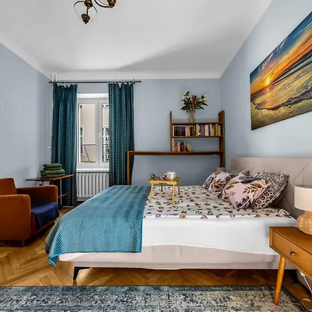 Srodmiescie - Balcony & Workspace - By Rentujemy Apartment Warschau