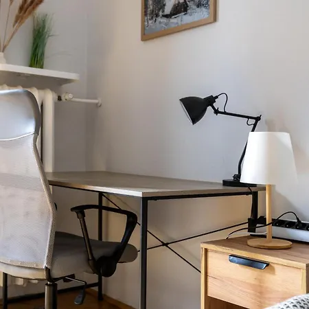 Srodmiescie - Balcony & Workspace - By Rentujemy Warszawa